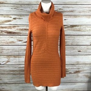 New Guess by Marciano long sweater turtle neck Mustard 0 XS